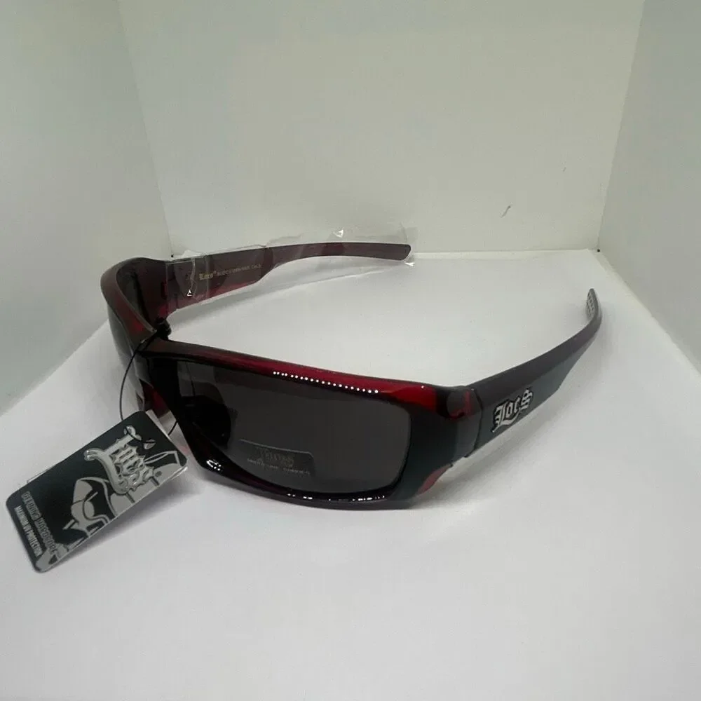 Locs Wraparound Sunglasses UV400 Protection Sport Style